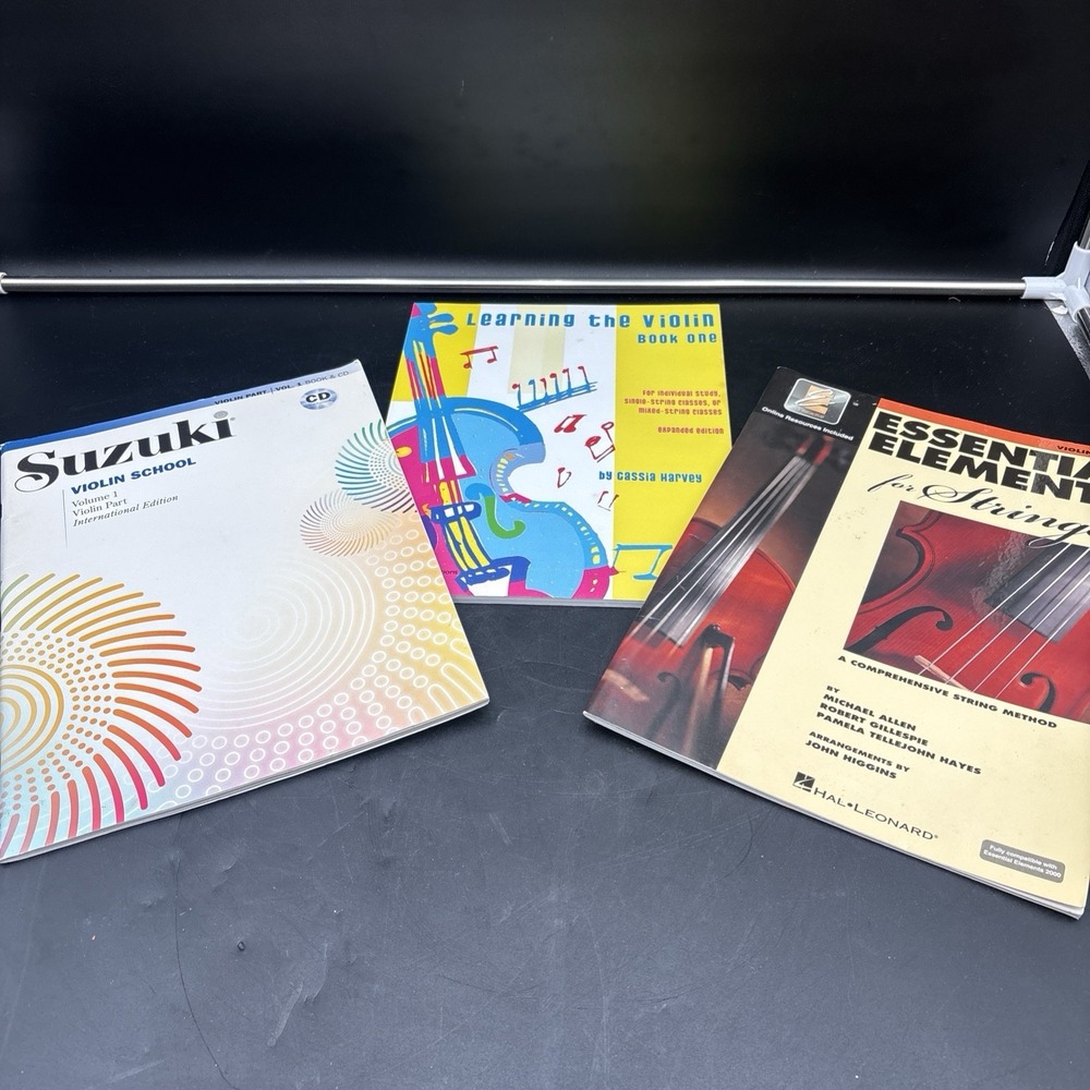 Set: 3 Essential Elements for String Book 1 /DVD/CD Learn Suzuki Violin School